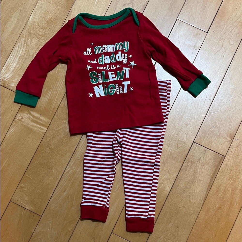 Baby Christmas Pajamas Set